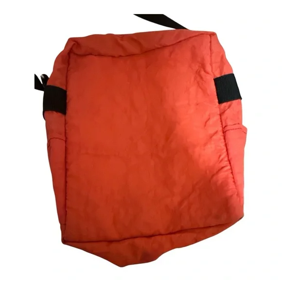 Kipling Orange Crossbody Purse with Flaws - Picture 3 of 5